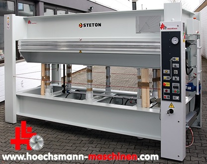 Steton Furnierpresse P160 3514 450 Höchsmann Holzbearbeitungsmaschinen Hessen
