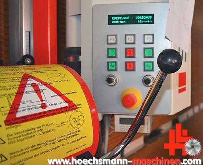 stehende Plattensäge STRIEBIG 6220 Control - Digital, TRK-VR Automat, Holzbearbeitungsmaschinen Hessen Höchsmann