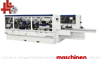 SCM Vierseitenhobelautomat Superset NT, Holzbearbeitungsmaschinen gebrauchte und neue, Hessen Höchsmann Langen